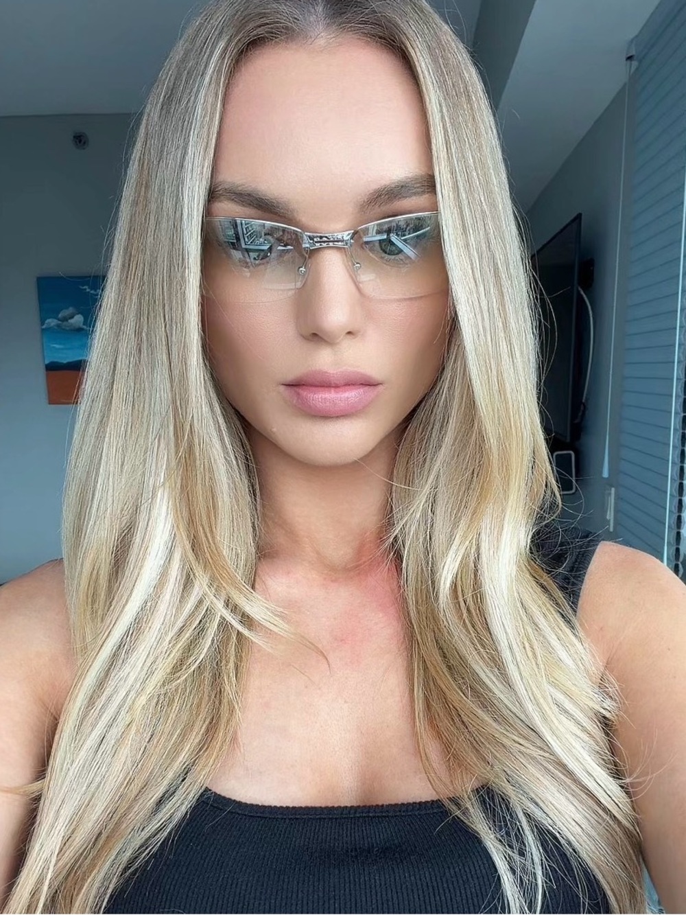 Y2K Dior “adiorable” Clear Sunnies